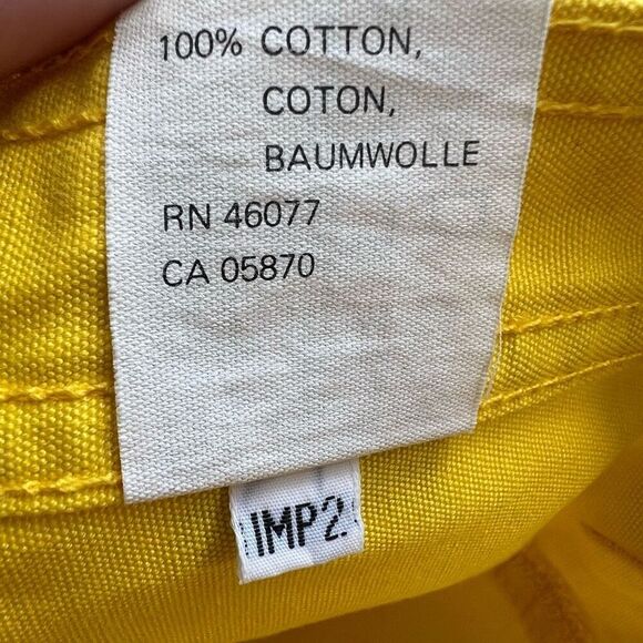 Esprit‎ Sport Womens Yellow Relaxed Fit Mom Jeans Size 9/10 - Picture 13 of 13